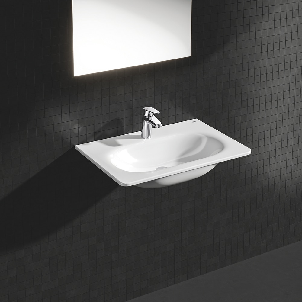 Chiuveta baie GROHE Essence 3956400H, montare pe perete, 70 x 48.5 cm, alb