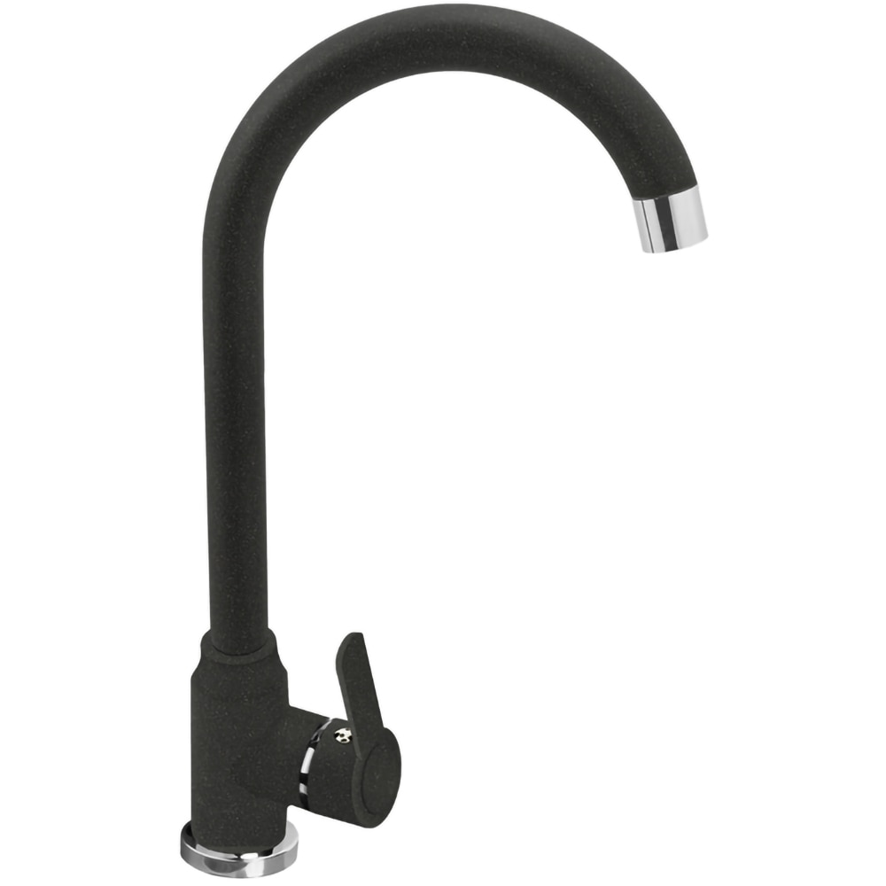 Pachet chiuveta PYRAMIS Altexia Eco Smart, 1 cuva, picurator reversibil, compozit granit + baterie, negru