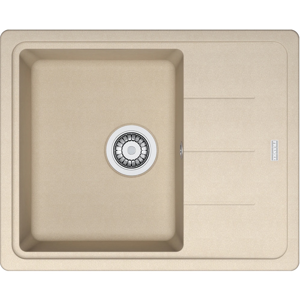 Pachet chiuveta FRANKE BFG 611-62, 1 cuva, picurator reversibil, compozit granit + baterie Pola + Dozator sapun, avena