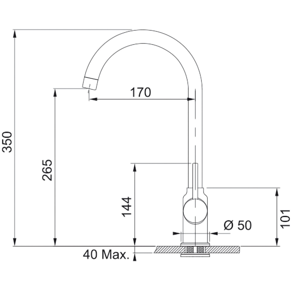 Pachet chiuveta FRANKE BFG 611-62, 1 cuva, picurator reversibil, compozit granit + baterie Pola + Dozator sapun, avena