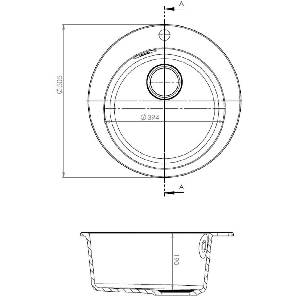 Pachet chiuveta ALVEUS Boogie 10 G55, 1 cuva, compozit granit + baterie GM230G55, bej