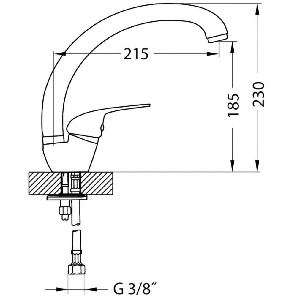 Pachet chiuveta ALVEUS Boogie 10 G55, 1 cuva, compozit granit + baterie GM230G55, bej