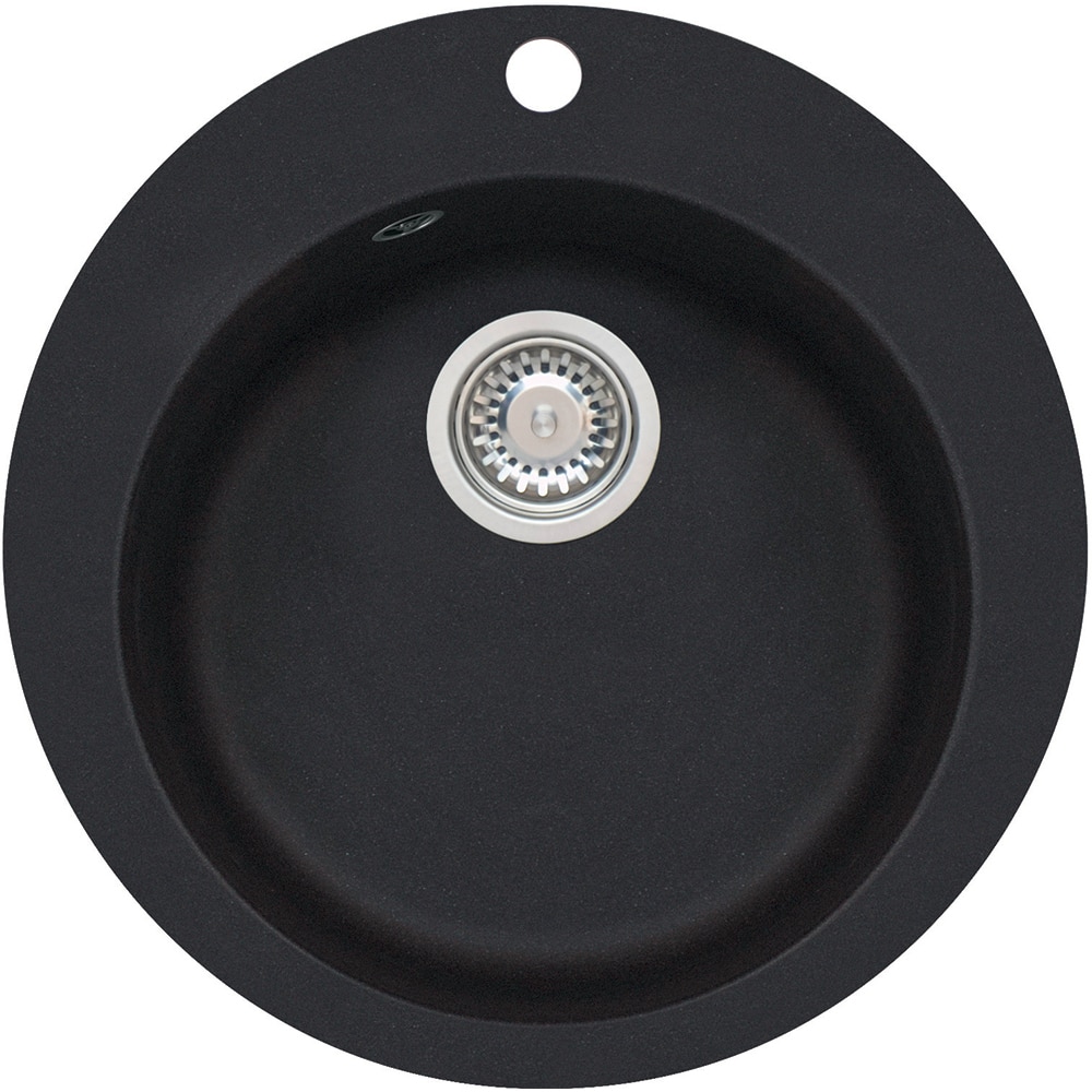 Chiuveta bucatarie ALVEUS Boogie 10 G91, 1 cuva, compozit granit, negru