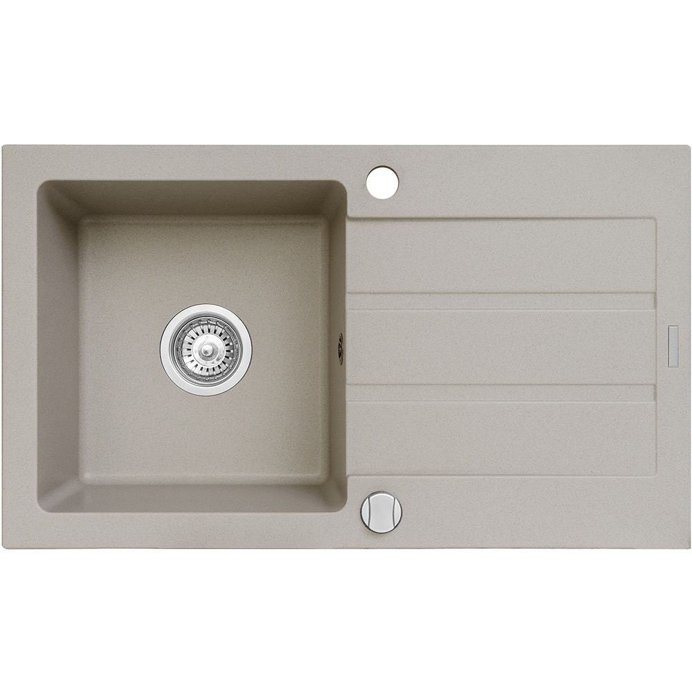 Chiuveta bucatarie PYRAMIS Altexia Celebration 76, 1 cuva, picurator reversibil, compozit granit, bej