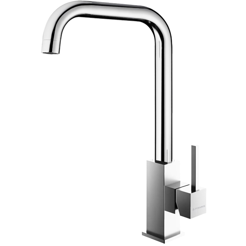 Pachet chiuveta PYRAMIS Altexia Modern 79, 1 cuva, picurator reversibil, compozit granit + baterie, gri