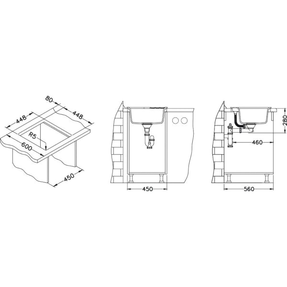Chiuveta bucatarie ALVEUS Niagara 20 G55, 1 cuva, compozit granit, bej