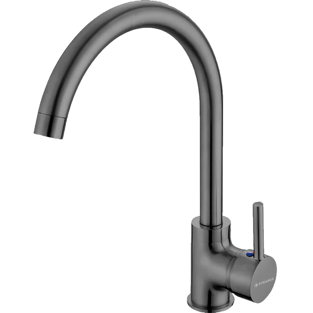 Pachet chiuveta PYRAMIS Altexia Modern Square 67, compozit granit + baterie, bej