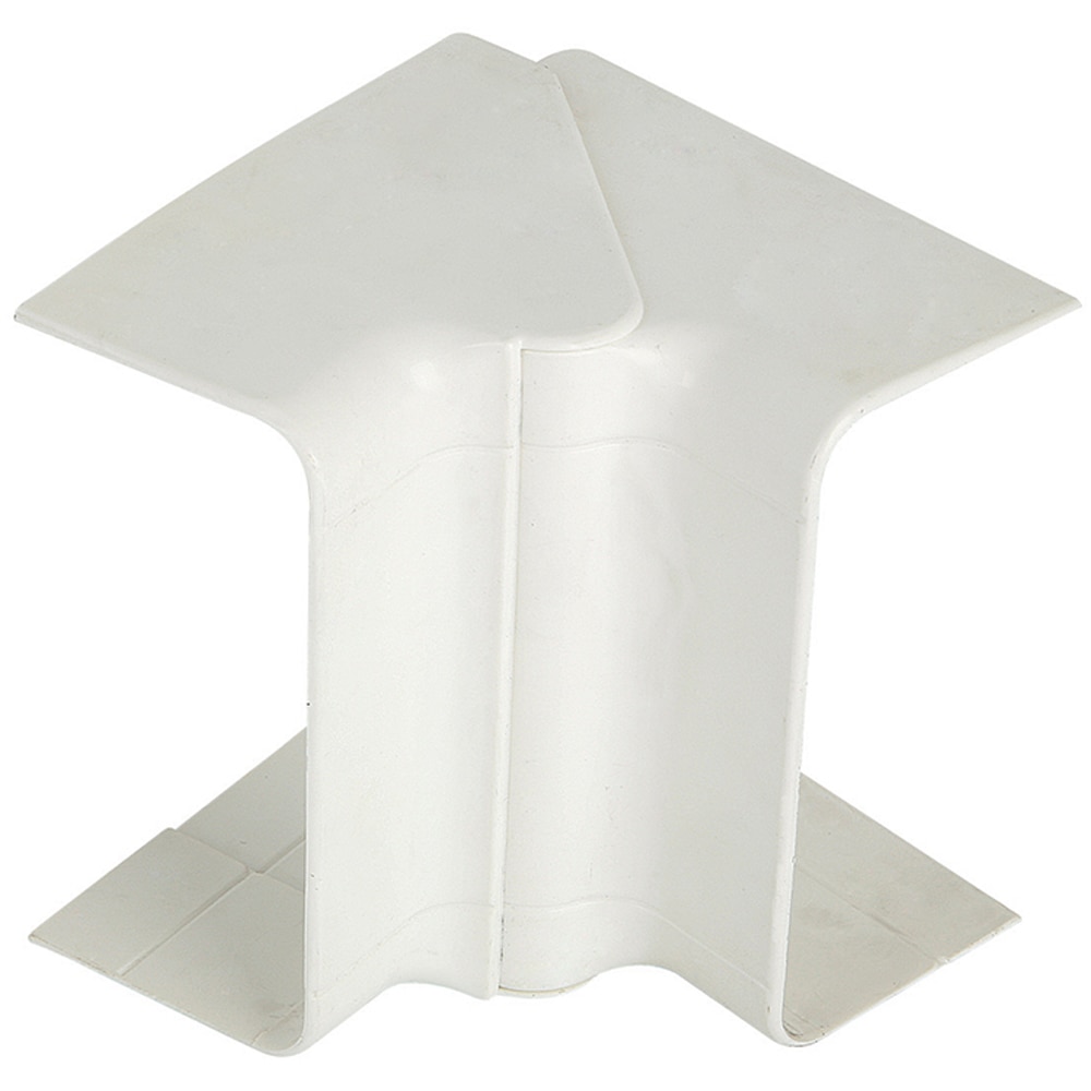Colt interior canal cablu VISION, plastic, 100 x 50mm, alb