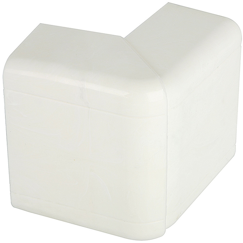 Colt exterior canal cablu VISION, plastic, 100 x 50mm, alb