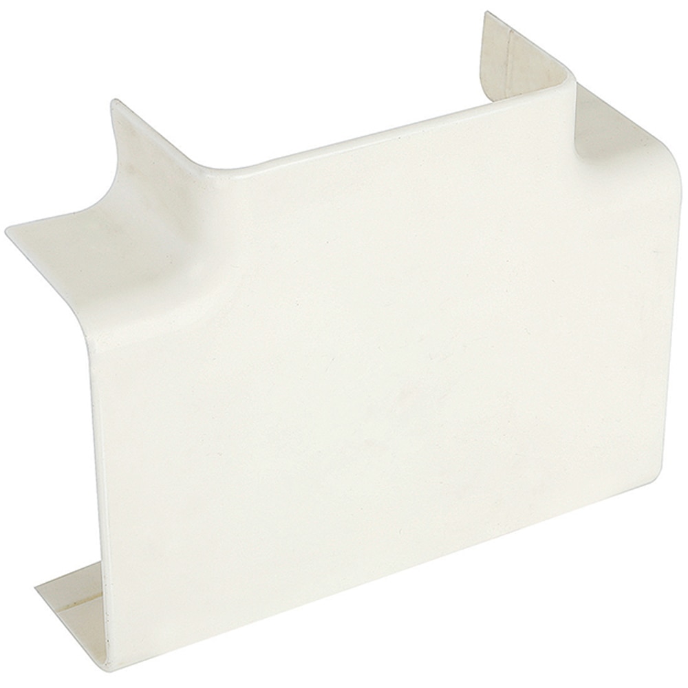 Imbinare T canal cablu VISION, plastic, 100 x 50mm, alb