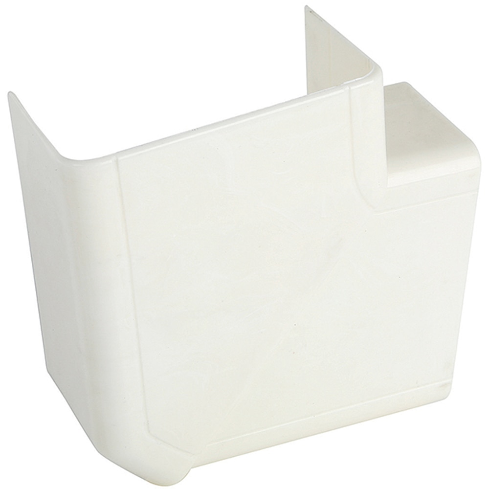 Colt 90 grade canal cablu VISION, plastic, 100 x 50mm, alb