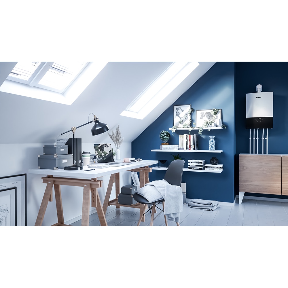 Centrala termica pe gaz in condensare DAIKIN D2CNL024A1A, 24kW, Wi-Fi, Kit evacuare inclus