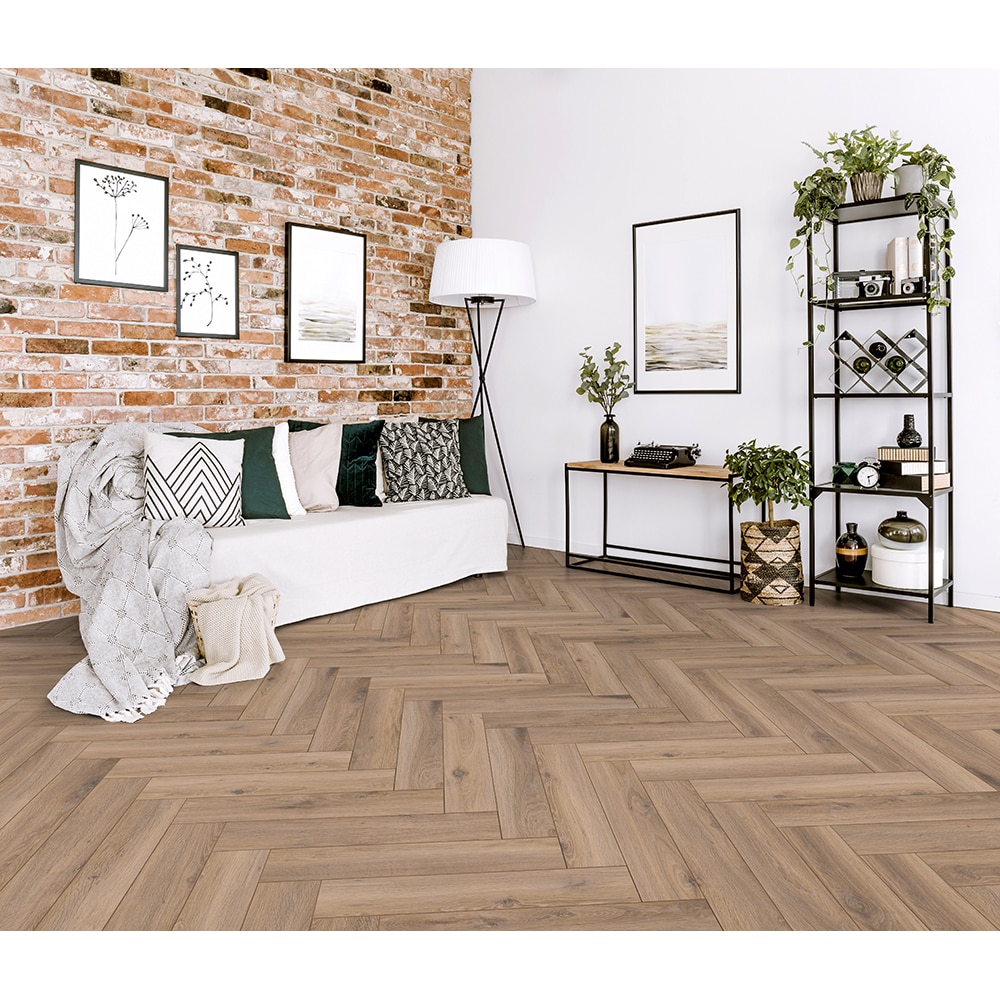 Parchet laminat KRONOTEX, Herringbone D3766, 8 mm, AC4, 1.23 mp/cutie