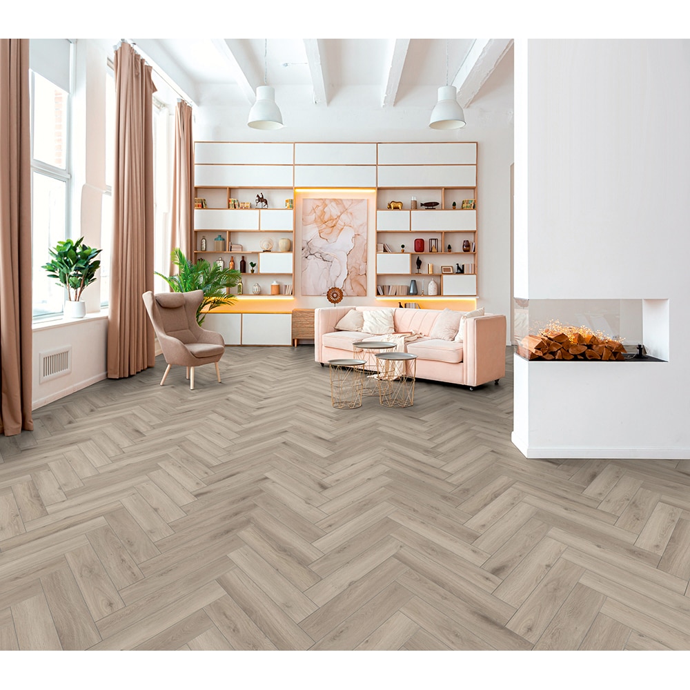 Parchet laminat KRONOTEX, Herringbone D3773, 8 mm, AC4, 1.23 mp/cutie