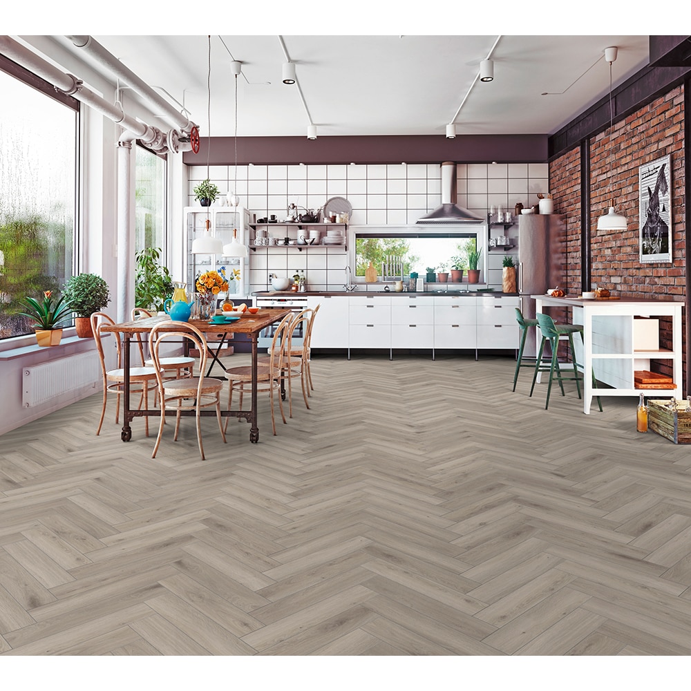 Parchet laminat KRONOTEX, Herringbone D3773, 8 mm, AC4, 1.23 mp/cutie