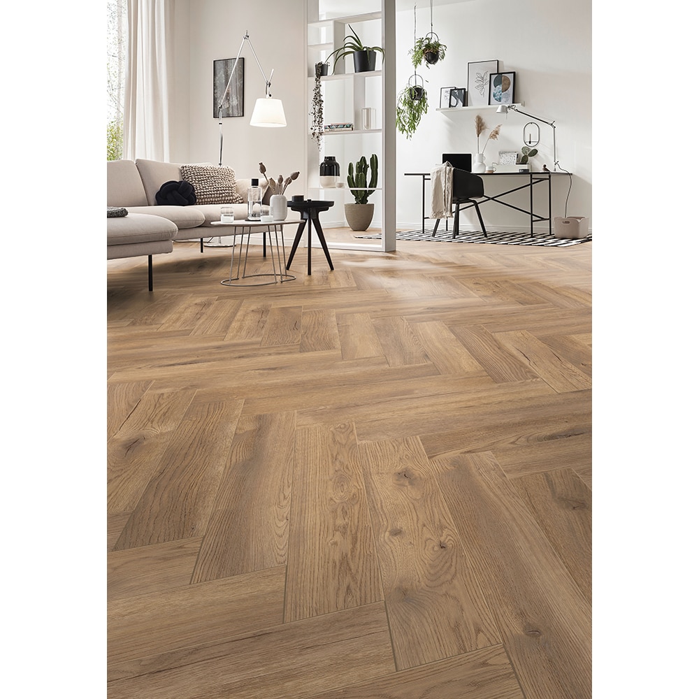 Parchet laminat KRONOTEX, Herringbone D4764, 8 mm, AC4, 1.23 mp/cutie