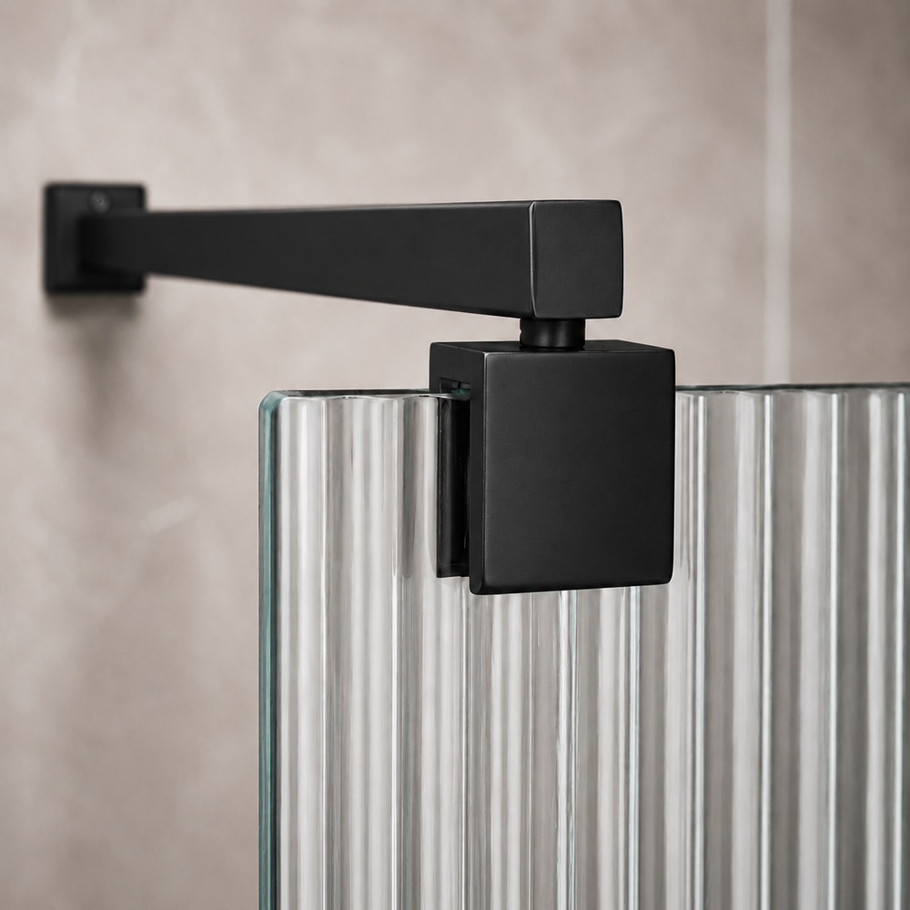 Kit montaj profile pentru paravan dus walk-in SANOTECHNIK Sanoflex, negru