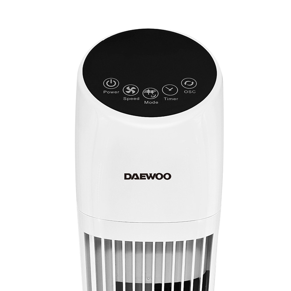 Ventilator turn DAEWOO DDV300, 3 trepte viteza, 45W, alb