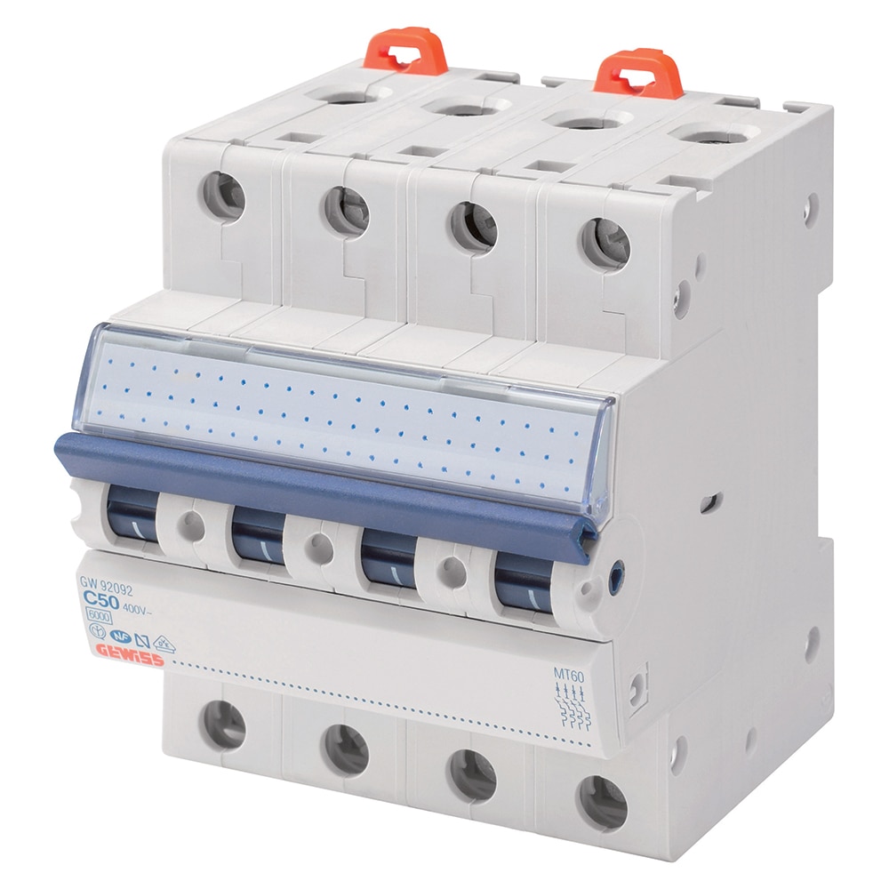 Siguranta automata GEWISS GW92188, 4P, 16A, curba C