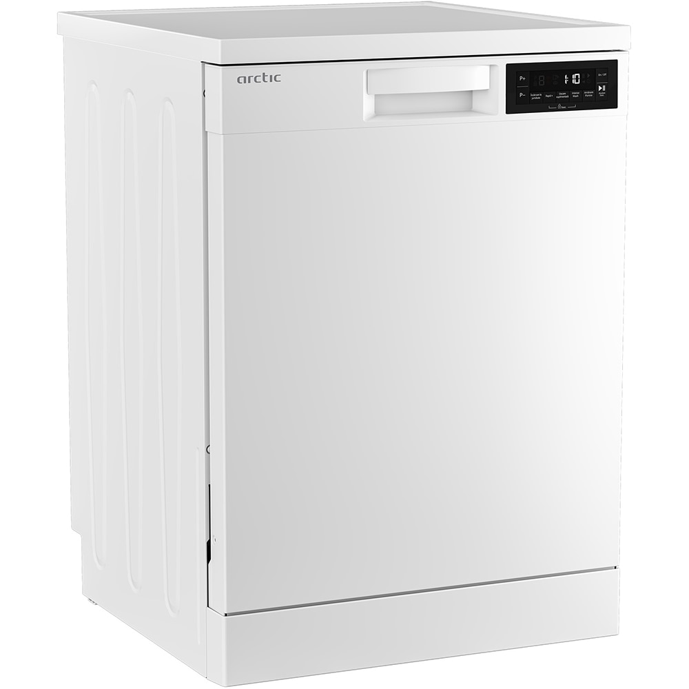 Masina de spalat vase independenta ARCTIC DFN2844, 14 seturi, 8 programe, 60cm, Clasa C, alb