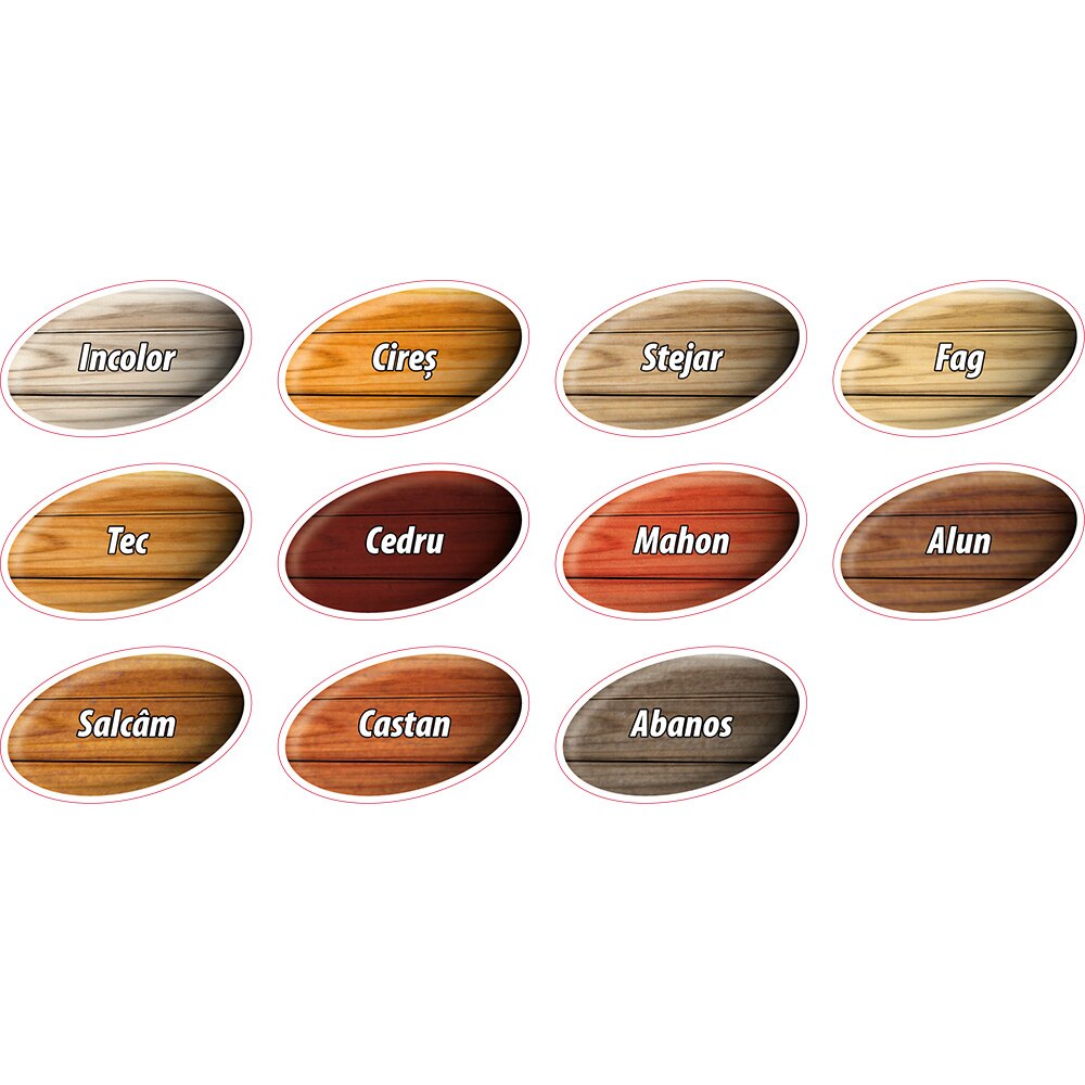 Lac de cabane 3in1 DANKE, pe baza de rasina alchidica, 2.5L, maro cires