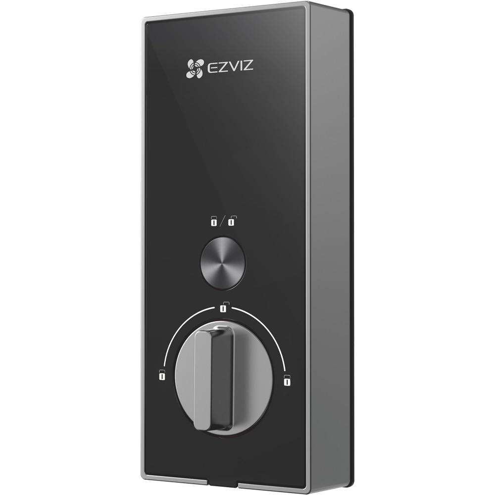 Yala inteligenta EZVIZ DL03, WiFi, sonerie incorporata, negru