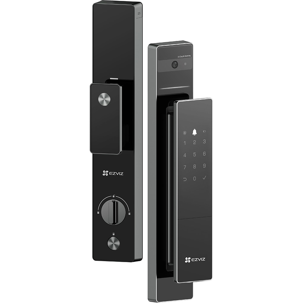 Yala inteligenta EZVIZ DL50FVS, WiFi, 5000mAh, negru