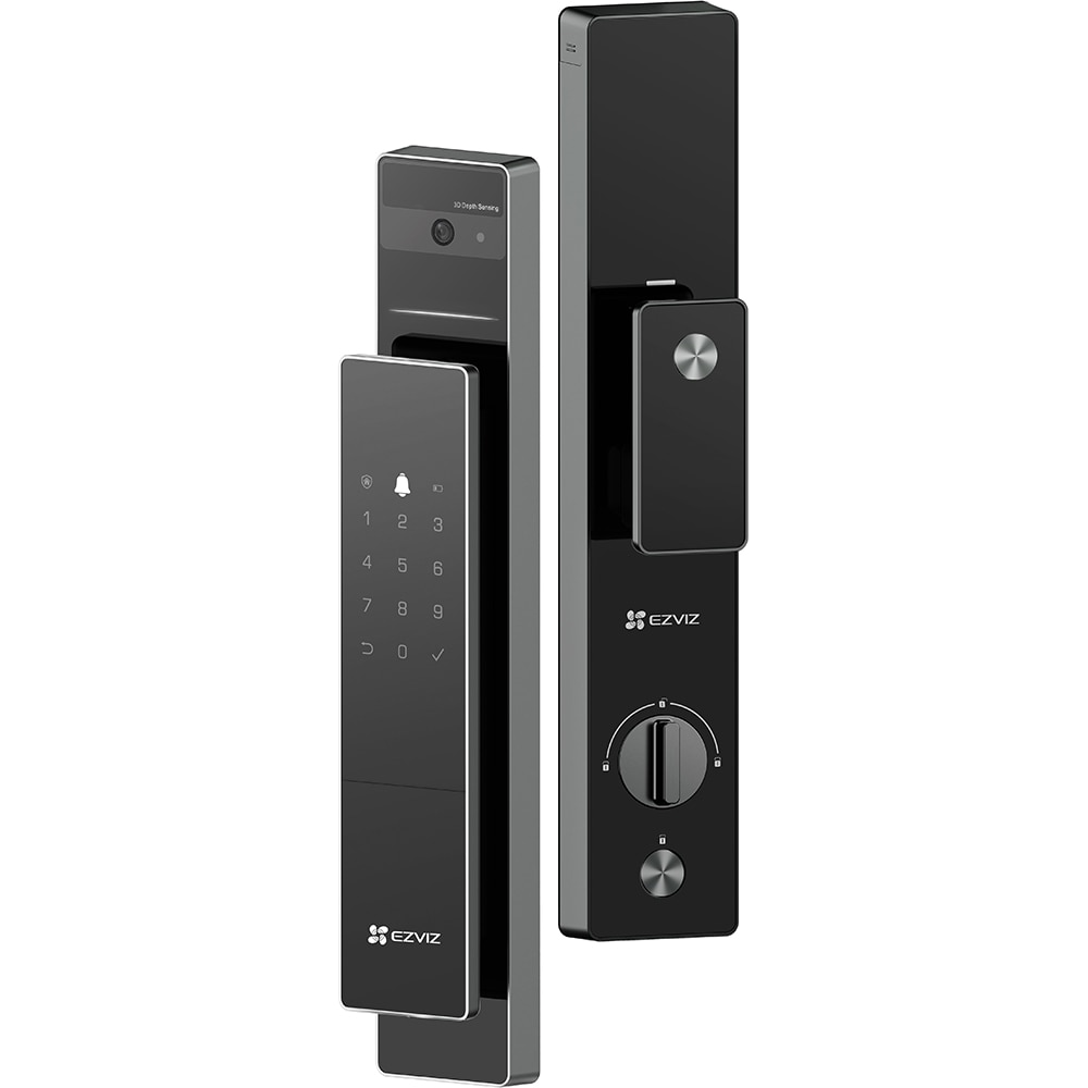 Yala inteligenta EZVIZ DL50FVS, WiFi, 5000mAh, negru