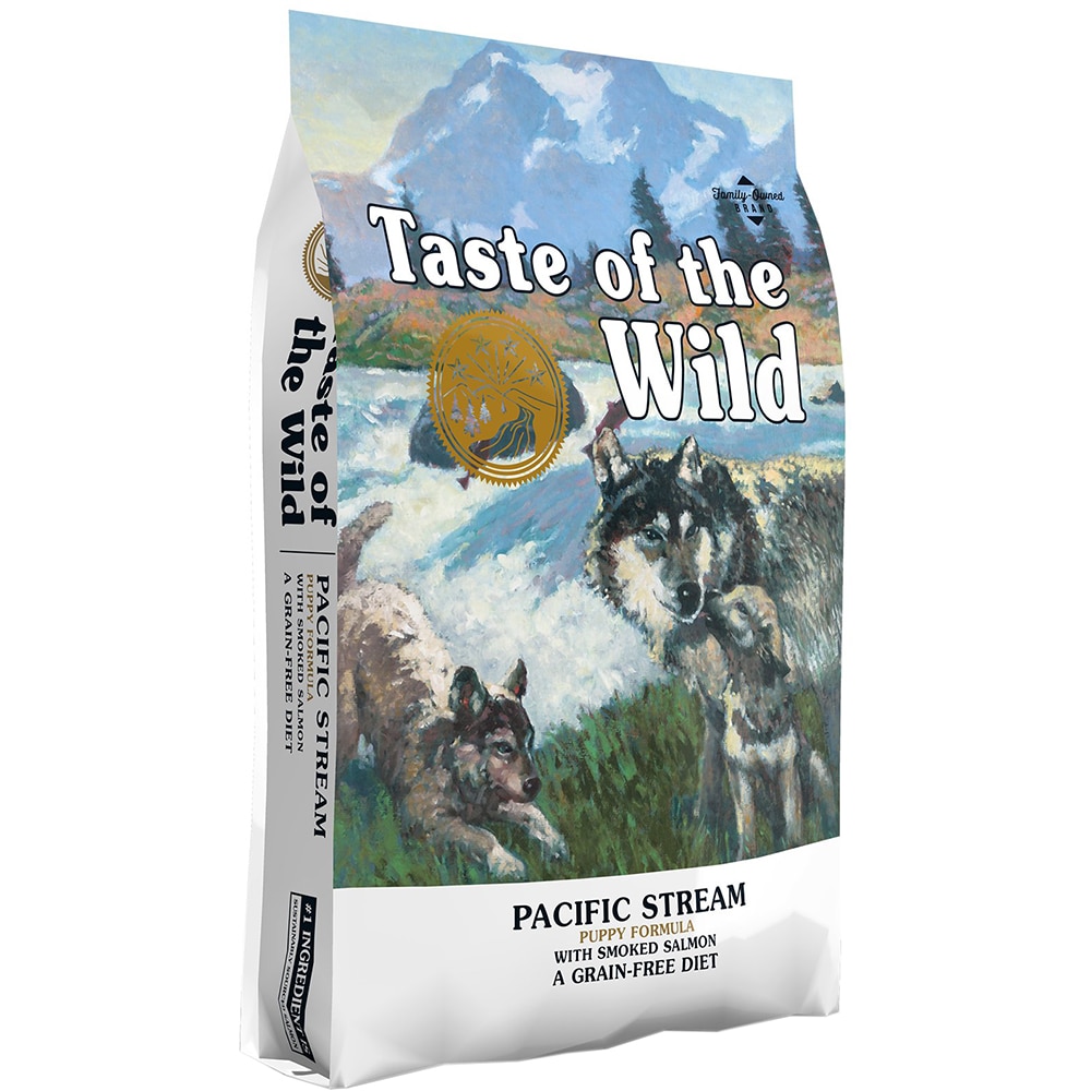 Hrana uscata pentru caini TASTE OF THE WILD Pacific Stream Puppy, Junior, Somon, 2 kg