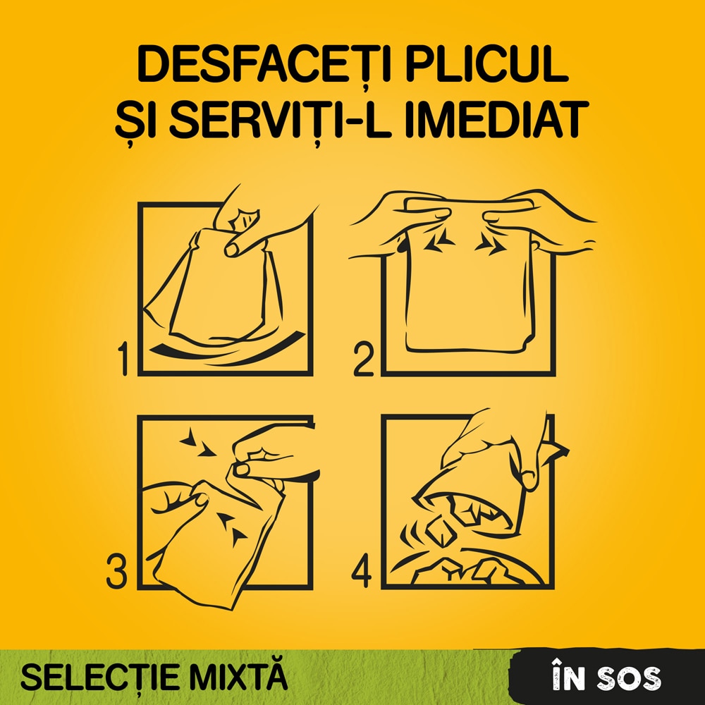 Hrana umeda pentru caini PEDIGREE, Adult, Megapack, 40 x 100g