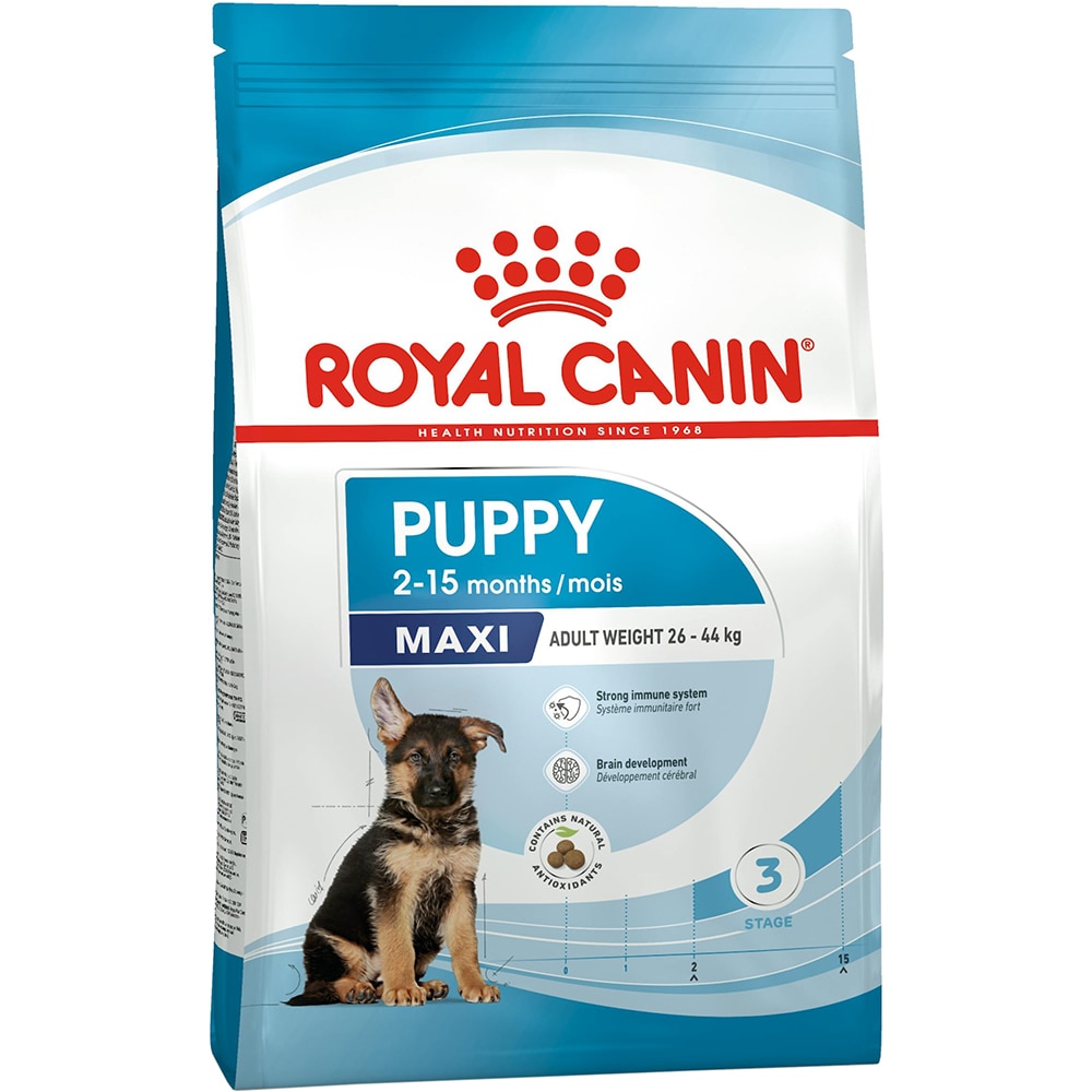 Hrana uscata pentru caini ROYAL CANIN SHN Maxi, Junior, Pasare, 15 kg