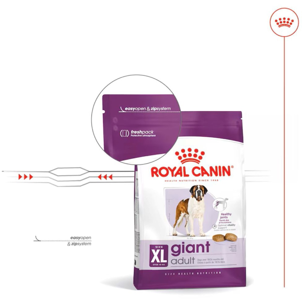 Hrana uscata pentru caini ROYAL CANIN SHN Giant, Adult, Pasare, 15 kg