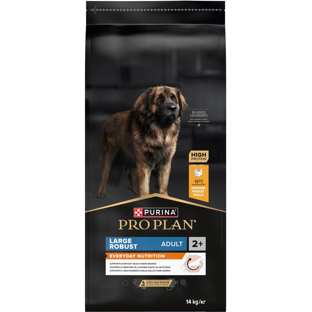 Hrana uscata pentru caini PURINA PRO PLAN Large Robust, Everyday Nutrition, Adult, Pui, 14 kg