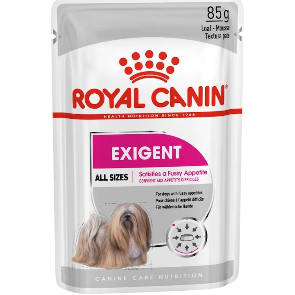 Hrana umeda pentru caini ROYAL CANIN CCN Exigent, Adult, Mix, 12 x 85g