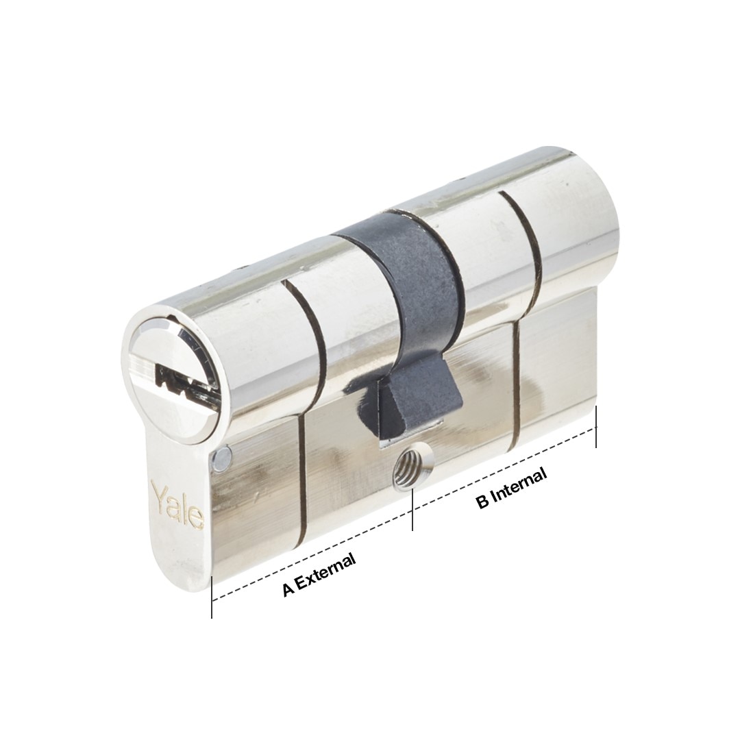 Cilindru Yale, 2100 35 x 35 mm, 5 chei