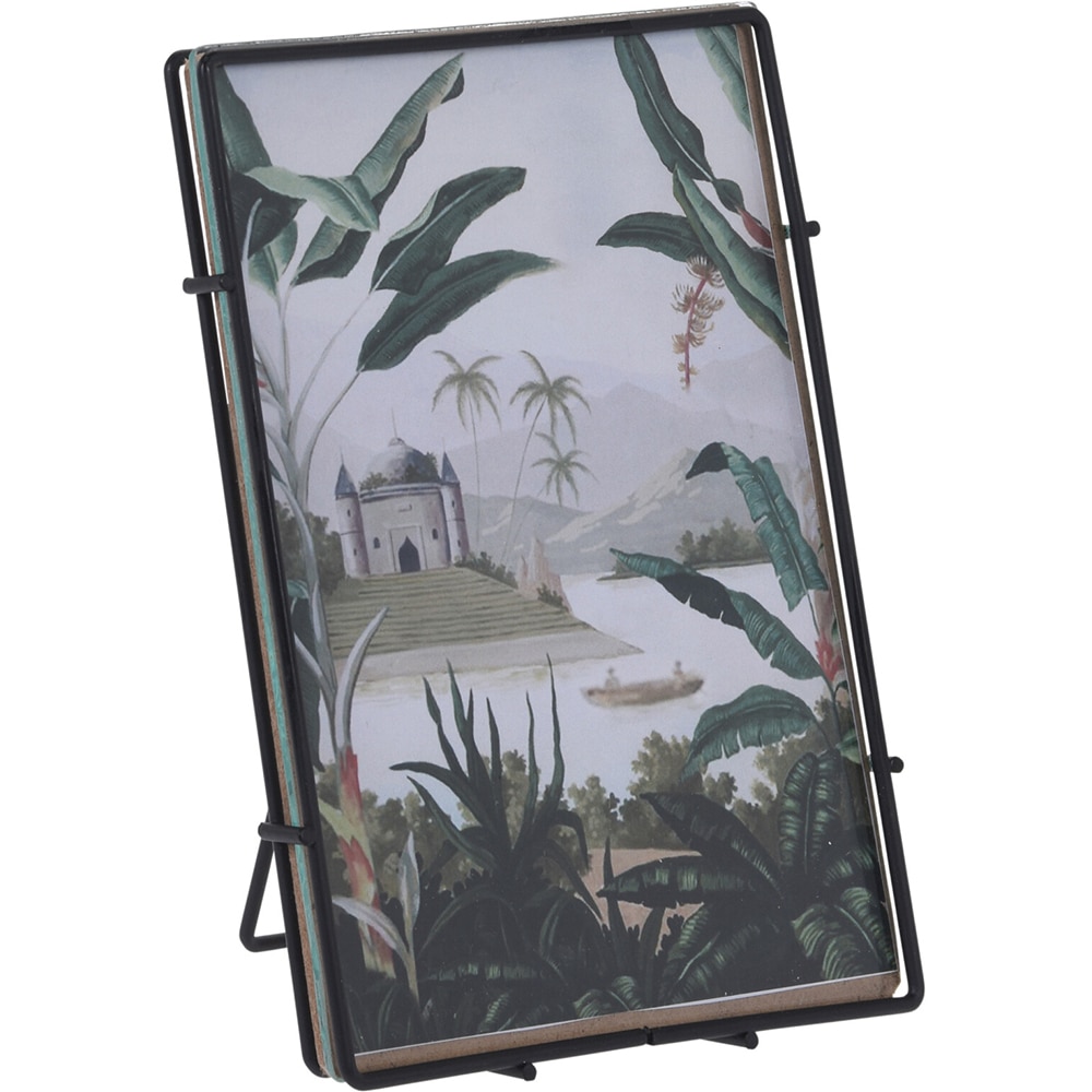 Rama foto clasica KI HZ1300560, 13 x 17.5 cm, negru