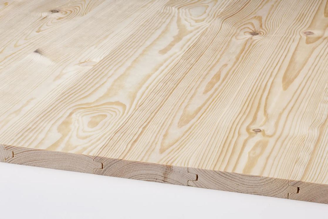 Dusumea. lemn de pin. 250 x 9.6 x 1.9 cm, 1.44 mp