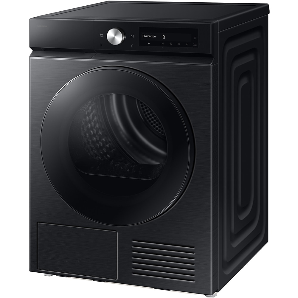 Uscator de rufe SAMSUNG DV90DB7845GBU4, Pompa de caldura, AI Control, 9 kg, 19 programe, Clasa A, Wi-Fi, negru