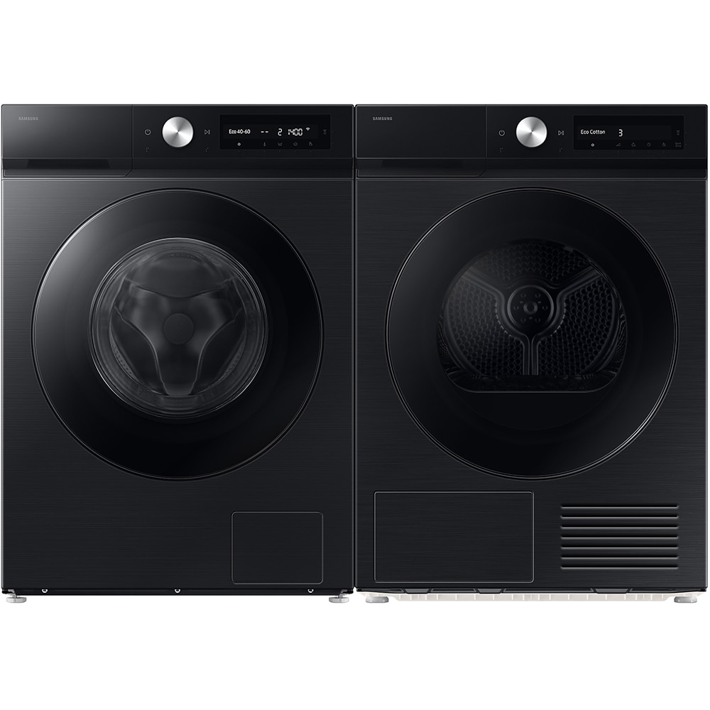 Uscator de rufe SAMSUNG DV90DB7845GBU4, Pompa de caldura, AI Control, 9 kg, 19 programe, Clasa A, Wi-Fi, negru