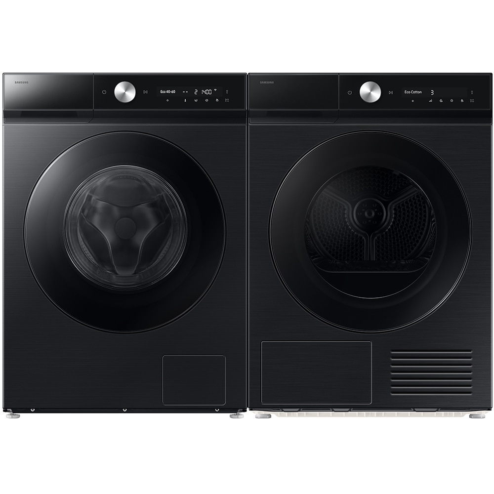 Uscator de rufe SAMSUNG DV90DB8845GBU4, Pompa de caldura, AI Control, 9 kg, 19 programe, Clasa A, Wi-Fi, negru