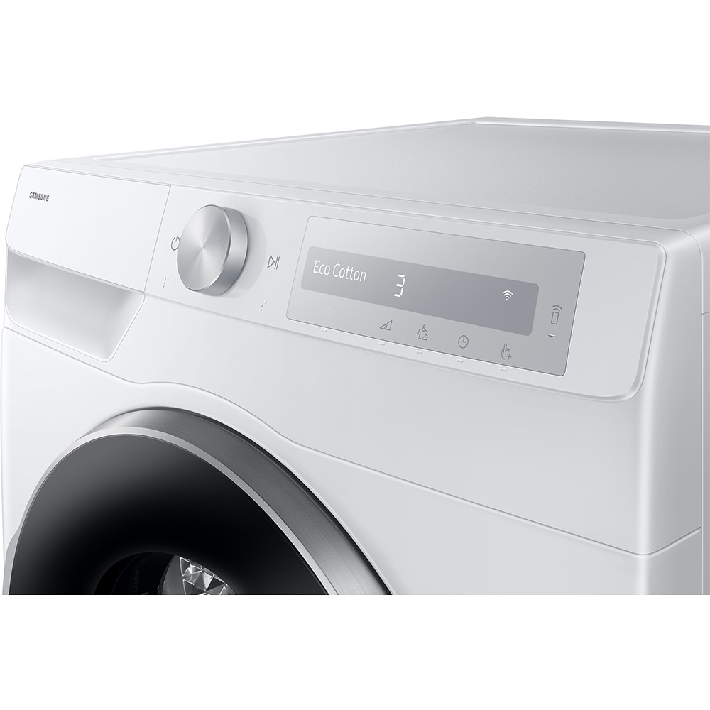 Uscator de rufe SAMSUNG DV90DG6845LHU4, Pompa de caldura, AI Control, 9 kg, 19 programe, Clasa A, Wi-Fi, alb