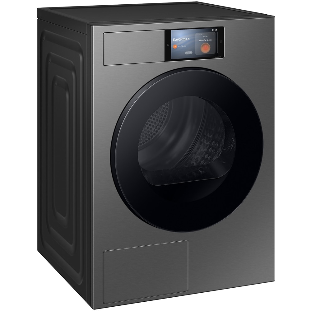 Uscator de rufe SAMSUNG DV90F09F4SU4, AI Dry+, Pompa de caldura, 9 kg, 19 programe, Clasa A, Wi-Fi, inox