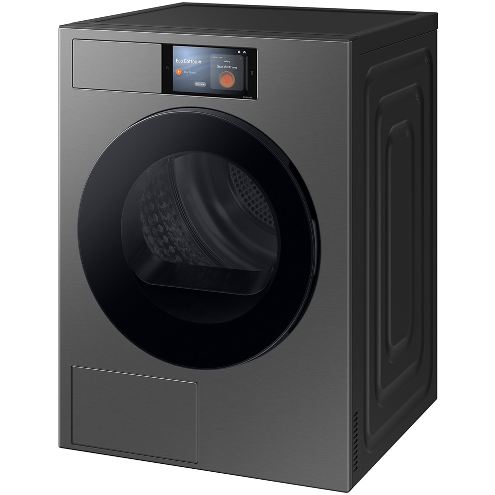 Uscator de rufe SAMSUNG DV90F09F4SU4, AI Dry+, Pompa de caldura, 9 kg, 19 programe, Clasa A, Wi-Fi, inox
