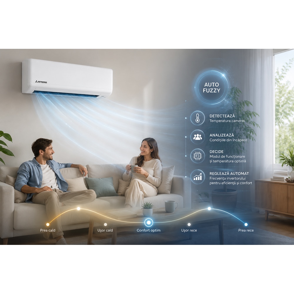 Aer conditionat MITSUBISHI HEAVY Shiro DXC/DXK09Z6-W1, 9.000 BTU, A++ / A+, WIFI, Inverter, alb