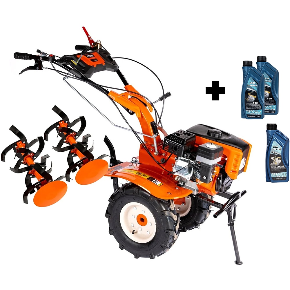 Motocultor pe benzina MICUL FERMIER DZ-MT1004-S001-G01, 8.5cp, 212cc