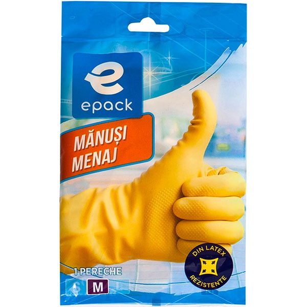 Manusi menaj EPACK 2255, latex, marimea M