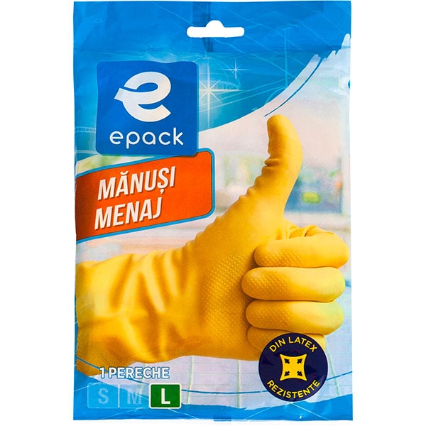 Manusi menaj EPACK 2262, latex, marimea L
