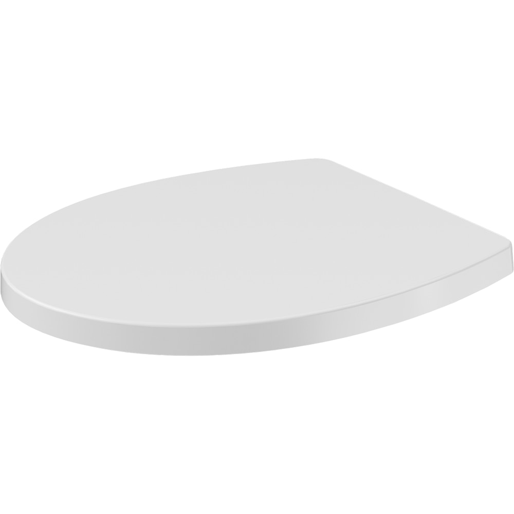 Capac WC GOODHOME Wana E102, inchidere lenta, duroplast, alb