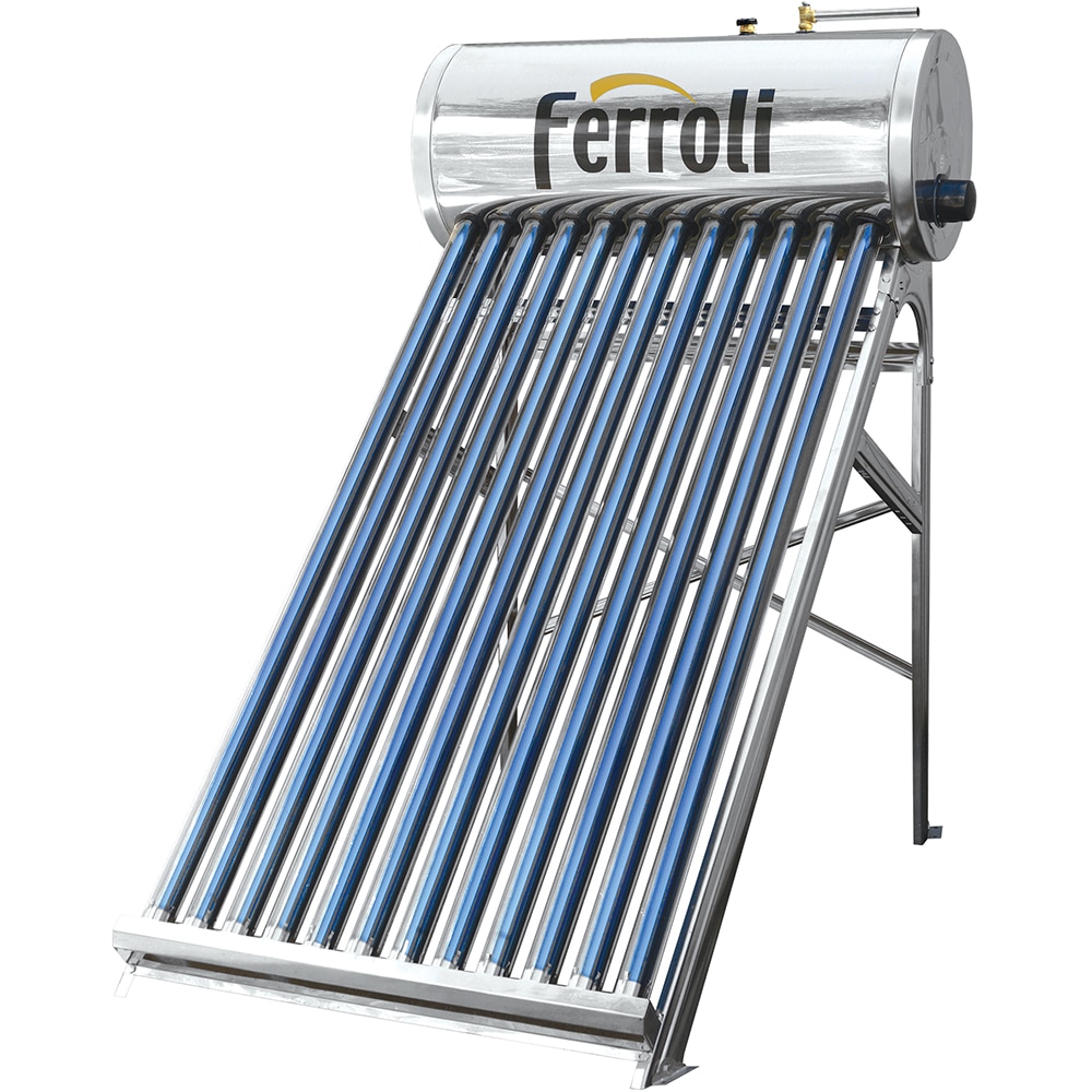 Panou solar presurizat FERROLI EcoHeat Pro, volum rezervor 120L, 12 tuburi