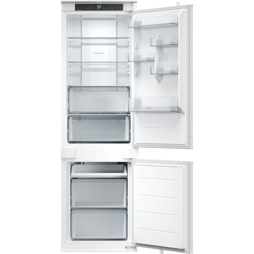 Combina frigorifica incorporabila CANDY ECNBQT3518E, Total No Frost, 251 l, H 177 cm, Clasa E
